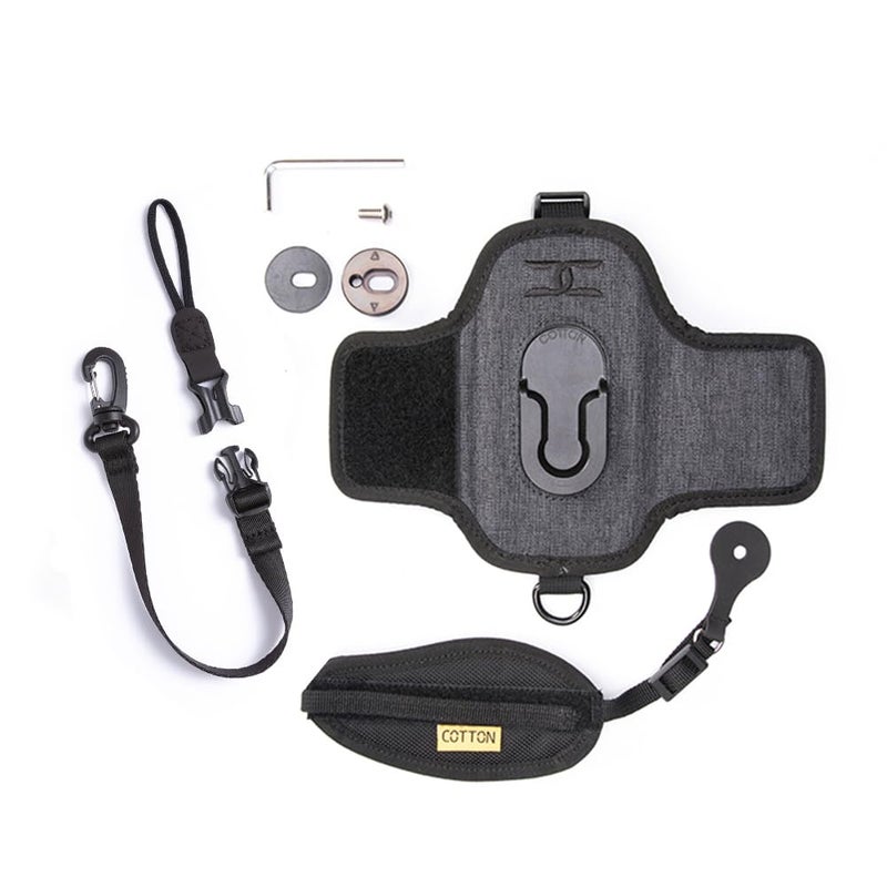 Cotton Carrier CCS G3 Camera Harness System for One Camera, Grey, CCS G3 Strapshot - Image 1
